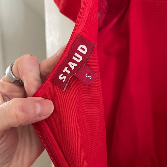 STAUD Red Dress - Picture 3 of 4